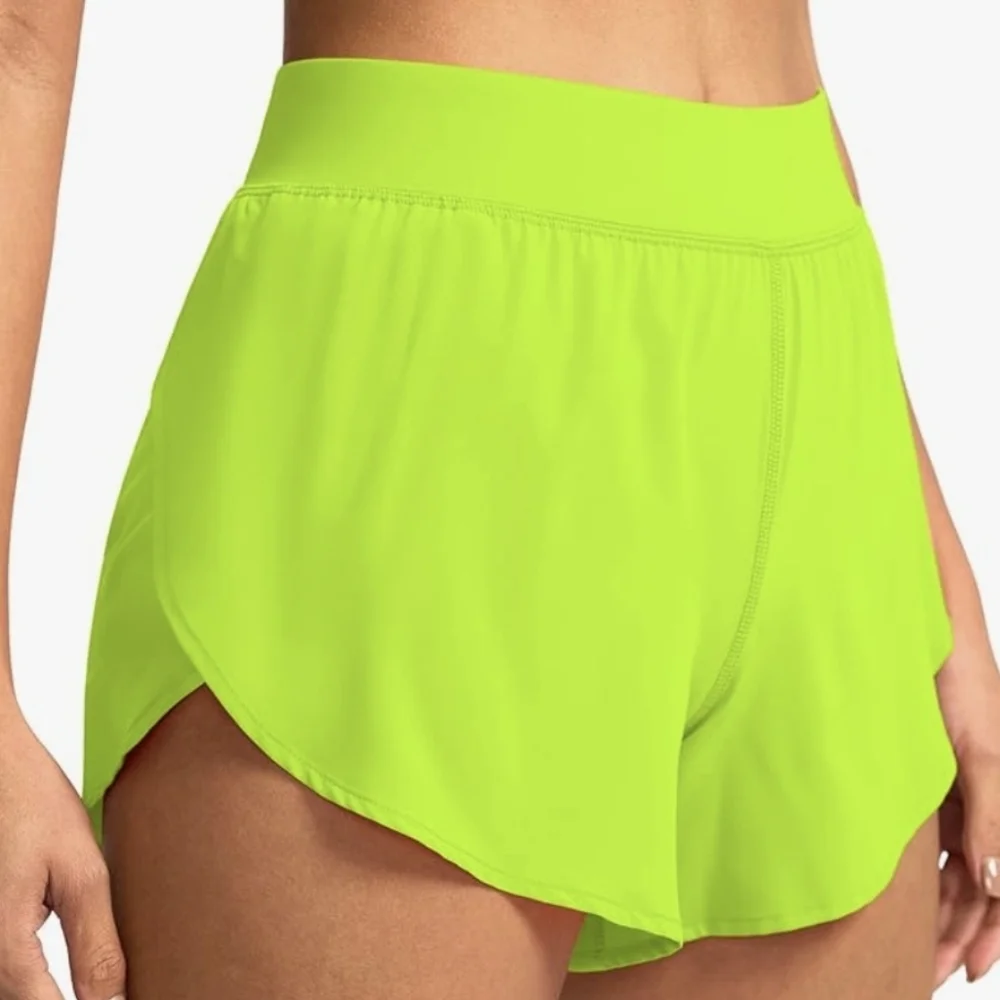High Waisted Athletic Shorts (S) NWT - Picture 1 of 9